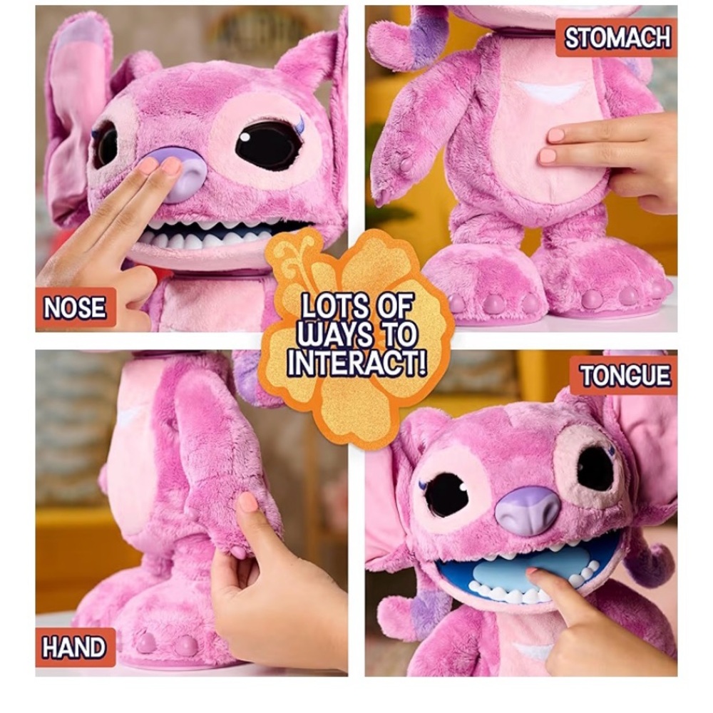 Disney Angel Stitch Interactive plush - Picture 4 of 9